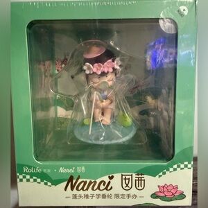 🆕 Rolife Nanci Fishing Art Figurine LIMITED Series